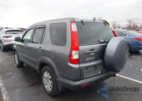 2006 Honda Cr-V Se из США, поврежденный, VIN SHSRD78986U401578
